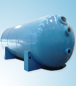 GRP Horizontal Pressure Filter Vessels